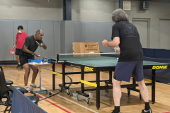 George Cooper feeding balls